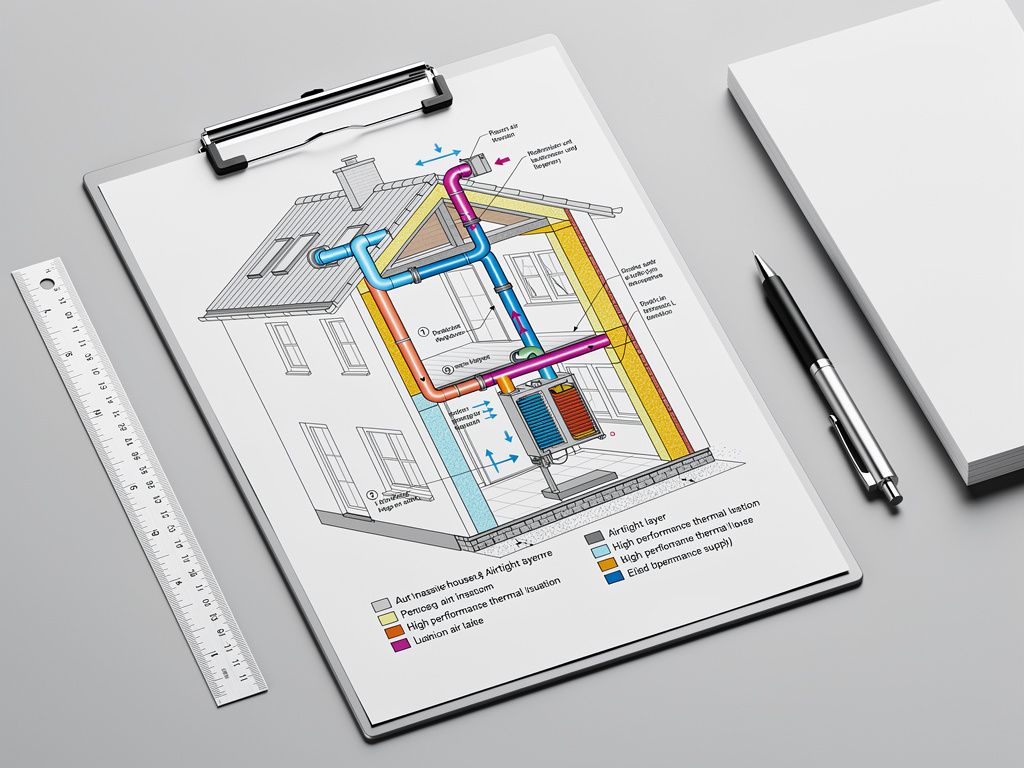 Checkliste zur fachgerechten Planung von Lüftungskanälen in Passivhäusern