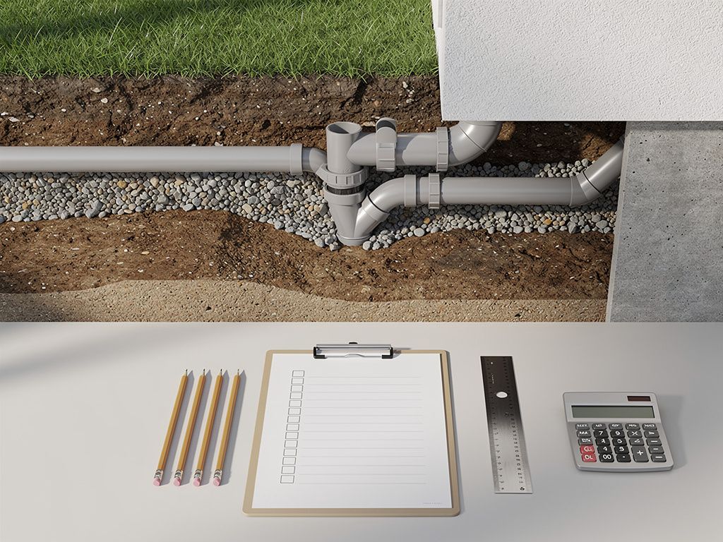 Checkliste zur Prüfung von Entwässerungsrohren in Gartenanlagen