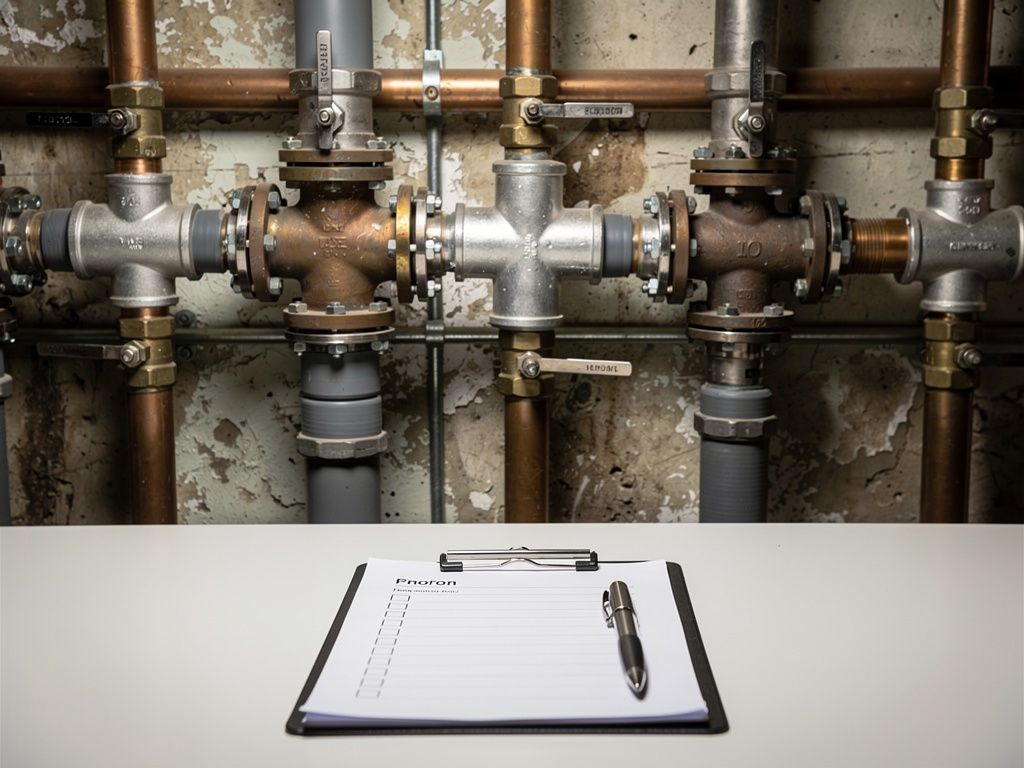 Checkliste zur Prüfung von Rohrleitungsnetzen in Sanitärinstallationen im …