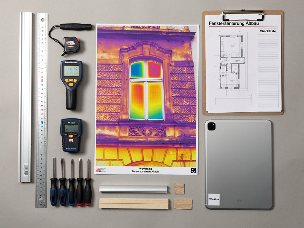 Digitale Planung von Wärmebrücken bei Fensteraustausch in Altbauten