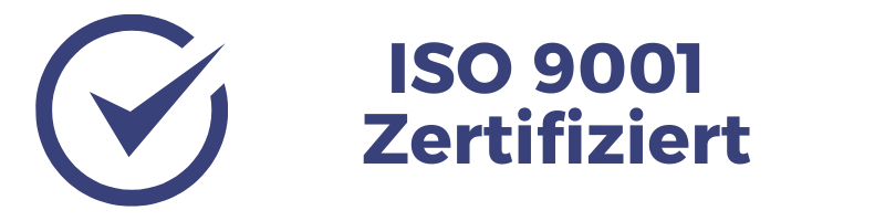 ISO 9001 Zertifiziert.