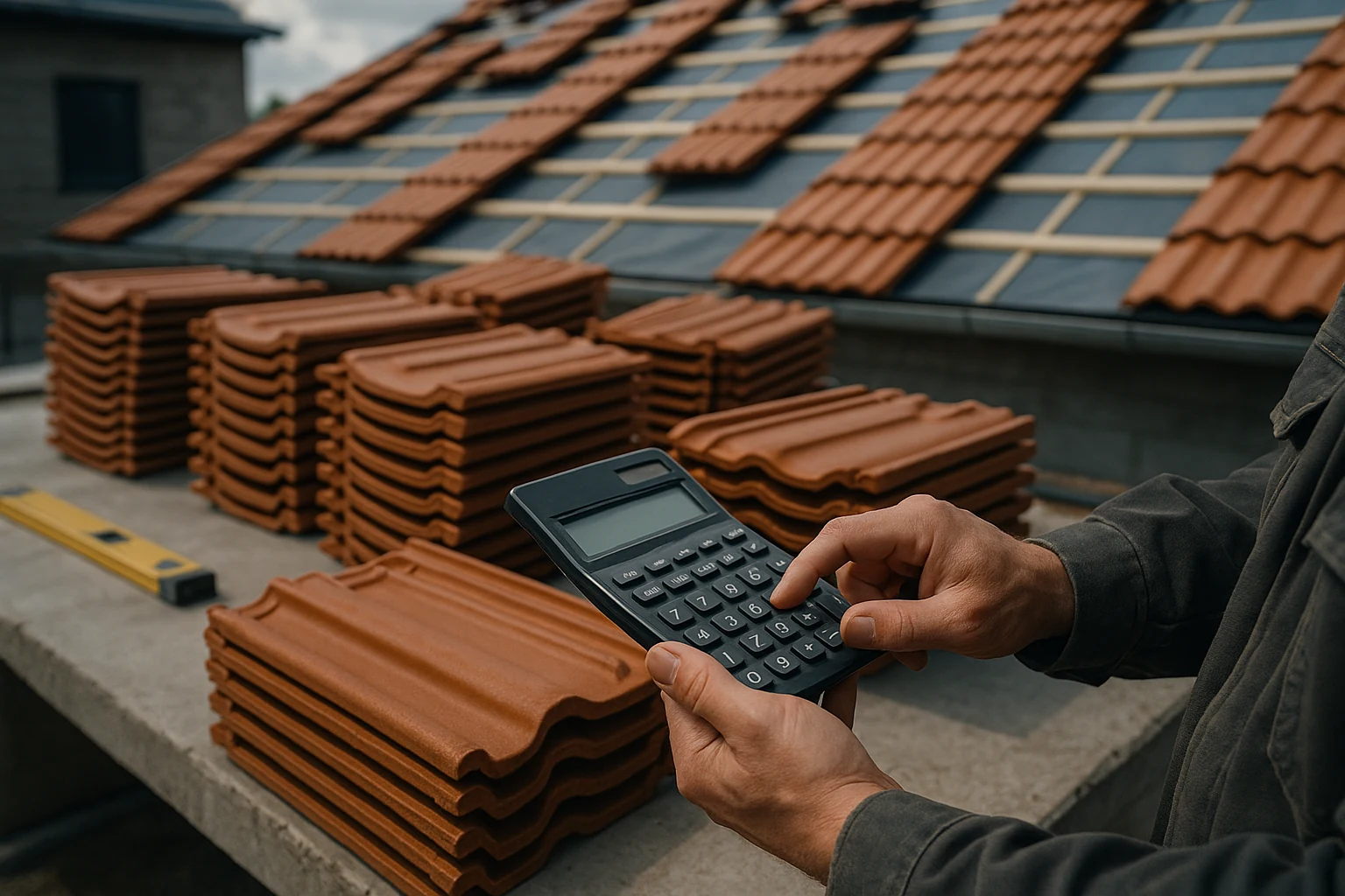 Dachziegel-Rechner (Ziegelmenge grob) – kostenlos