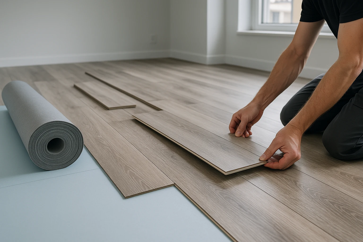 Laminat/Vinyl-Rechner (Pakete + Unterlage) – kostenlos