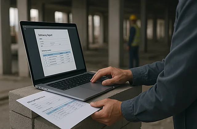 Mängelprotokoll-Generator