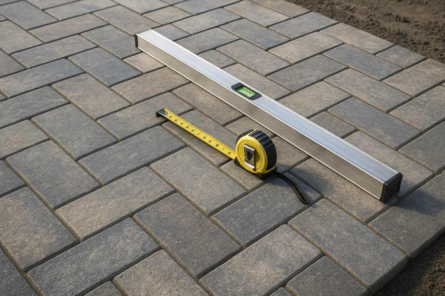 Pflaster-Rechner (Steine + Bettung grob) – kostenlos