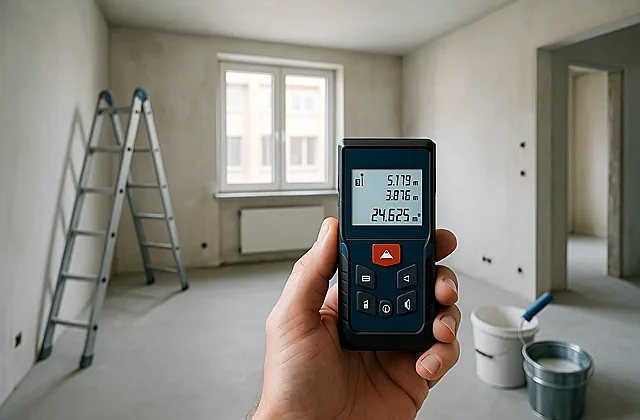 Raum-/Wandflächen-Rechner (Maler/Tapete)