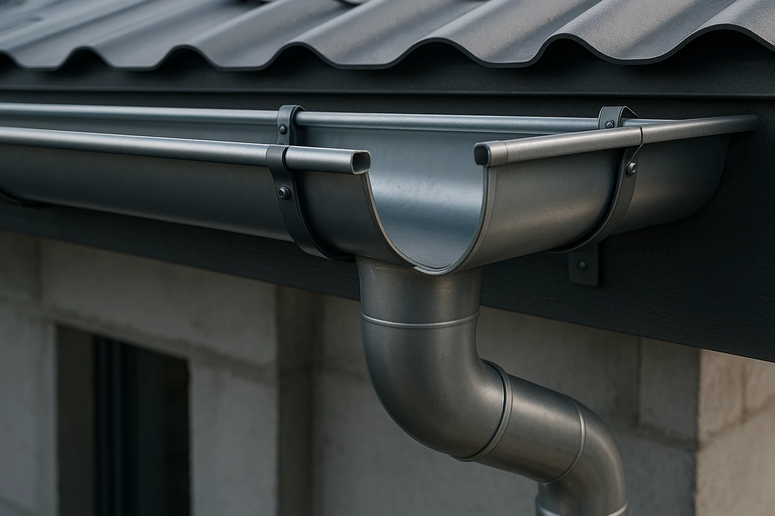 Regenrinne-Rechner (Rinnenmeter + Fallrohre) – kostenlos