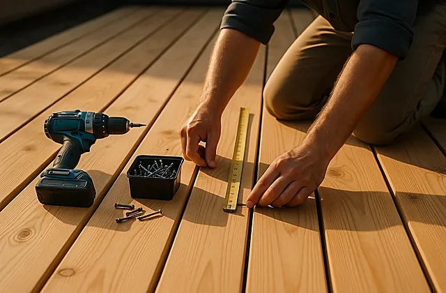 Terrassen-Dielen-Rechner (Dielen + Unterkonstruktion)