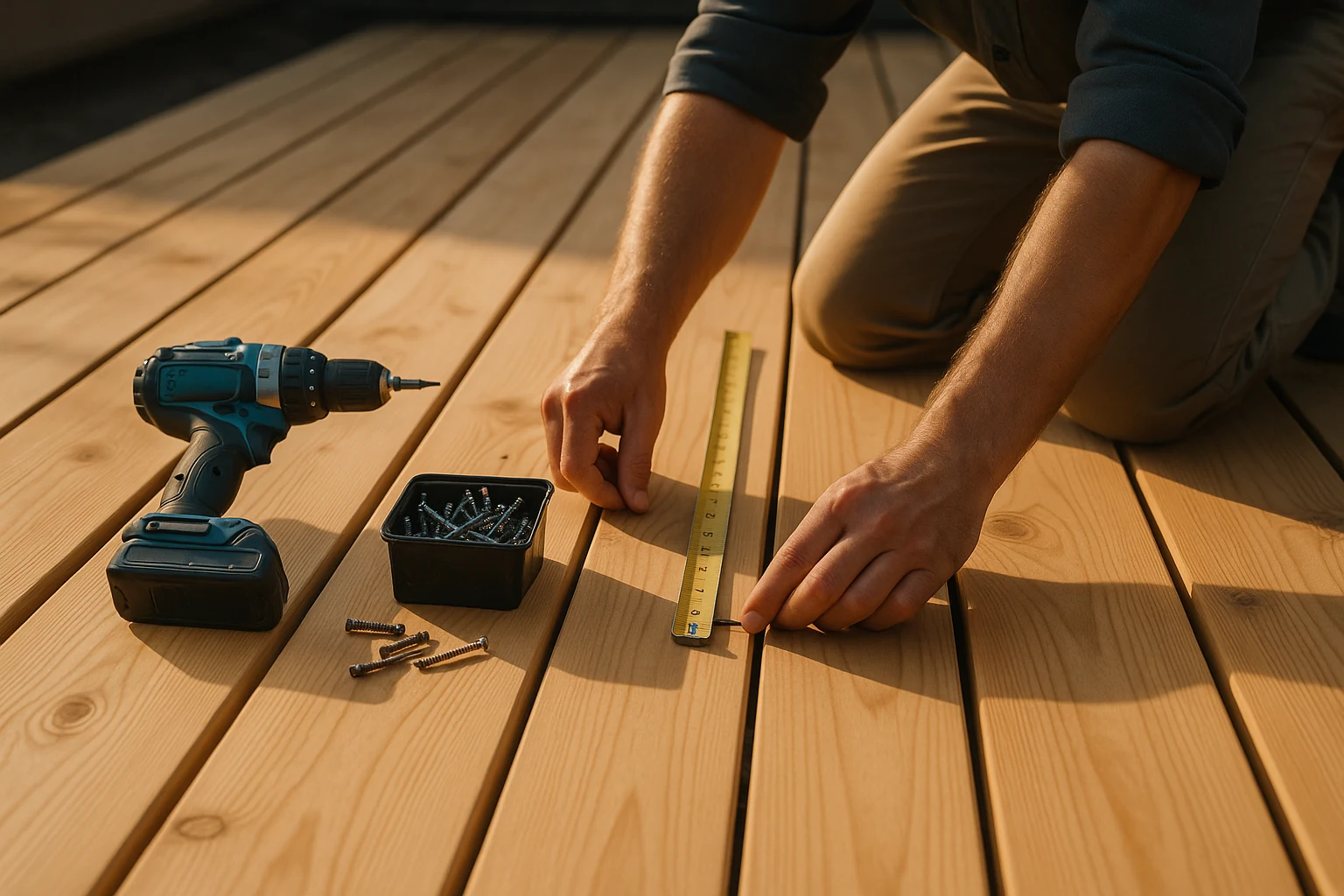 Terrassen-Dielen-Rechner (Dielen + Unterkonstruktion) – kostenlos